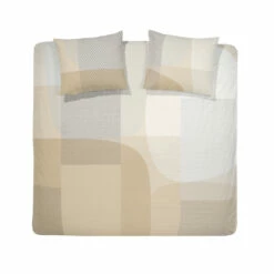 Damai Dekbedovertrek Moore - Satijn - 260x200/220 Cm - Butter Cream