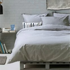 Damai Dekbedovertrek Studio Light Grey-240x200/220 -NL Beddengoed Verkoop 2024 1000035040 0101