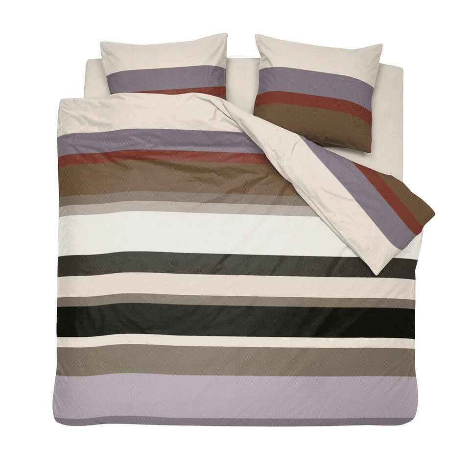 Damai Dekbedovertrek Casa - Katoen - 240x200/220 Cm Casa - Brown 3 Damai Dekbedovertrek Casa - Katoen - 240x200/220 Cm Casa - Brown