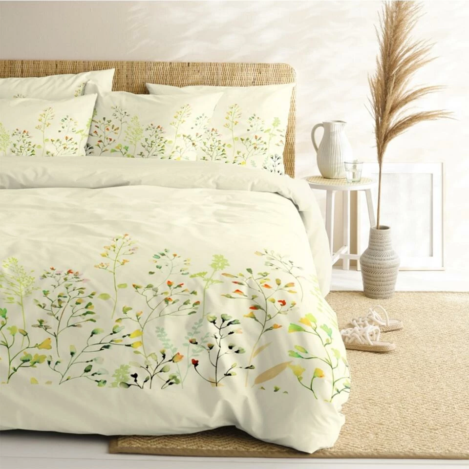 Cinderella Dekbedovertrek Isabella - Satijn - 240x200/220 Cm - Yellow 6 Cinderella Dekbedovertrek Isabella - Satijn - 240x200/220 Cm - Yellow - Afbeelding 4