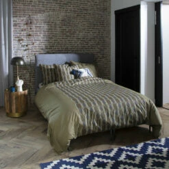 Damai Dekbedovertrek Kente - Katoen - 260x200/220 Cm - Olive Green -NL Beddengoed Verkoop 2024 1000035135 0101