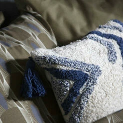 Damai Dekbedovertrek Kente - Katoen - 260x200/220 Cm - Olive Green -NL Beddengoed Verkoop 2024 1000035135 0103