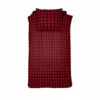 Damai Dekbedovertrek Flanel - 140x200/220cm - Rood -NL Beddengoed Verkoop 2024 1000035153
