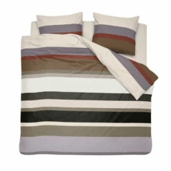 Damai Dekbedovertrek Casa - Katoen - 200x200/220 Cm Casa - Brown