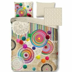 HIP Dekbedovertrek "Inessa" - Multi - (240x220 Cm) -NL Beddengoed Verkoop 2024 1000035251 0103