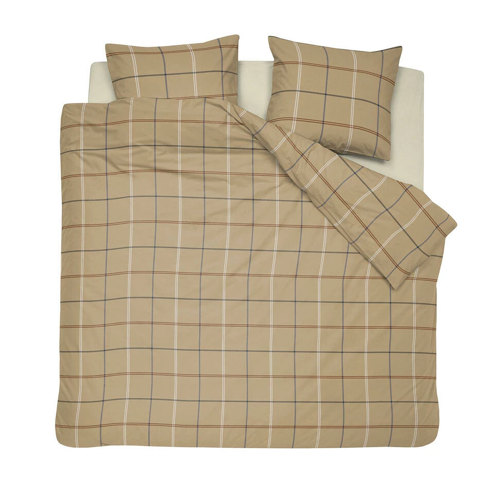 Cinderella Dekbedovertrek Rack - Katoen - 260x200/220 Cm - Camel 3 Cinderella Dekbedovertrek Rack - Katoen - 260x200/220 Cm - Camel