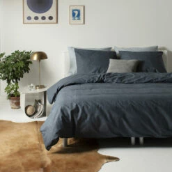 Cinderella Dekbedovertrek Lyn - Katoen - 240x200/220 Cm - Anthracite 7 Cinderella Dekbedovertrek Lyn - Katoen - 240x200/220 Cm - Anthracite -NL Beddengoed Verkoop 2024 1000035377 0101