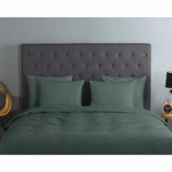 Good Morning Dekbedovertrek "Uni Olive Green" - Groen - (240x220 Cm) 8 Good Morning Dekbedovertrek "Uni Olive Green" - Groen - (240x220 Cm) -NL Beddengoed Verkoop 2024 1000035731 0110