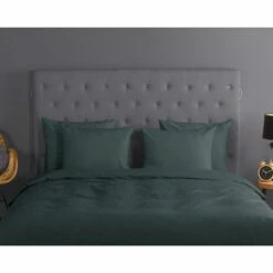 Good Morning Dekbedovertrek "Uni D.Green" - Groen - (200x220 Cm) -NL Beddengoed Verkoop 2024 1000035734 0110