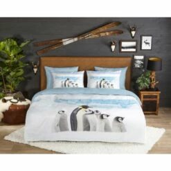 Good Morning Dekbedovertrek "Pinguin" - Wit - (240x220 Cm) 7 Good Morning Dekbedovertrek "Pinguin" - Wit - (240x220 Cm) -NL Beddengoed Verkoop 2024 1000035742 0101