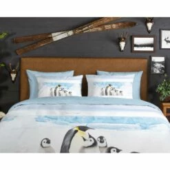 Good Morning Dekbedovertrek "Pinguin" - Wit - (240x220 Cm) 8 Good Morning Dekbedovertrek "Pinguin" - Wit - (240x220 Cm) -NL Beddengoed Verkoop 2024 1000035742 0110