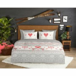 Good Morning Dekbedovertrek "Flow" - Grijs - (240x220 Cm) -NL Beddengoed Verkoop 2024 1000035757 0101