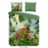 Good Morning Dekbedovertrek "Jungle" - Groen - (200x220 Cm) -NL Beddengoed Verkoop 2024 1000035858