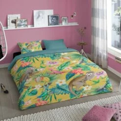 Good Morning Dekbedovertrek "Meet" - Oker - (240x220 Cm) -NL Beddengoed Verkoop 2024 1000035878 0102