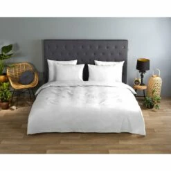 Good Morning Dekbedovertrek "uni White" - Wit - (200x220 Cm) -NL Beddengoed Verkoop 2024 1000035882 0101