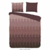 Good Morning Dekbedovertrek "Chevron" - Bordeaux - (240x220 Cm) -NL Beddengoed Verkoop 2024 1000035890
