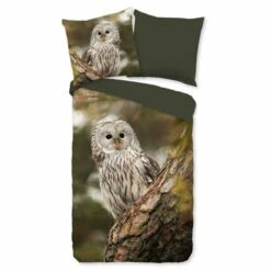 Good Morning Dekbedovertrek "Johan" - Groen - (240x220 Cm) -NL Beddengoed Verkoop 2024 1000035892 0101