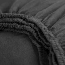 Cinderella - Hoeslaken (tot 25 Cm) - Jersey - 140x200 Cm - Anthracite -NL Beddengoed Verkoop 2024 1000036549 0102