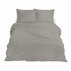 Ten Cate Premium Linnen Dekbedovertrekset - 140x200/220 - Cloudy Grey