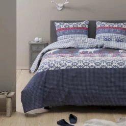 Ten Cate 100% Katoenen Tweepersoons Dekbedovertrek - 200x200 - Winter Home -NL Beddengoed Verkoop 2024 1000040429 0111