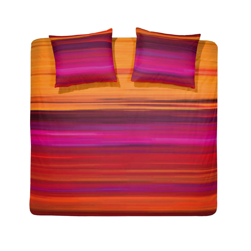 Damai Dekbedovertrek Lucid - Satijn - 240x200/220 Cm - Orange 3 Damai Dekbedovertrek Lucid - Satijn - 240x200/220 Cm - Orange