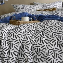 Moodit Dekbedovertrek Odil Tinto - Eenpersoons - 140 X 220 Cm - Katoen -NL Beddengoed Verkoop 2024 1000043536 0101