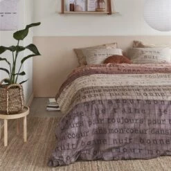 Ariadne At Home Dekbedovertrek Checks Naturel-2-persoons (200 X 200/220 Cm) -NL Beddengoed Verkoop 2024 1000045139 0102