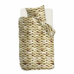 Ariadne At Home Dekbedovertrek Big Oker-1-persoons (140 X 200/220 Cm)