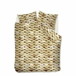 Ariadne At Home Dekbedovertrek Big Oker-Lits-jumeaux (240 X 200/220 Cm)