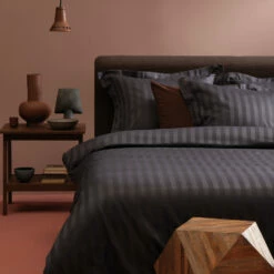 Damai Dekbedovertrek Katoen-satijn - 200x200/220cm - Grijs -NL Beddengoed Verkoop 2024 1000051424 0103