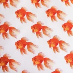 Animal Pictures Dekbedovertrek, Goudvis - Eenpersoons - 140 X 200 Cm - Katoen -NL Beddengoed Verkoop 2024 1000053401 0102