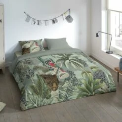 Pure Dekbedovertrek "Isla" - Groen - (240x220 Cm) -NL Beddengoed Verkoop 2024 1000054770 0101