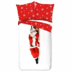 Pure Dekbedovertrek "Santa" - Rood - (240x220 Cm) -NL Beddengoed Verkoop 2024 1000054817 0102