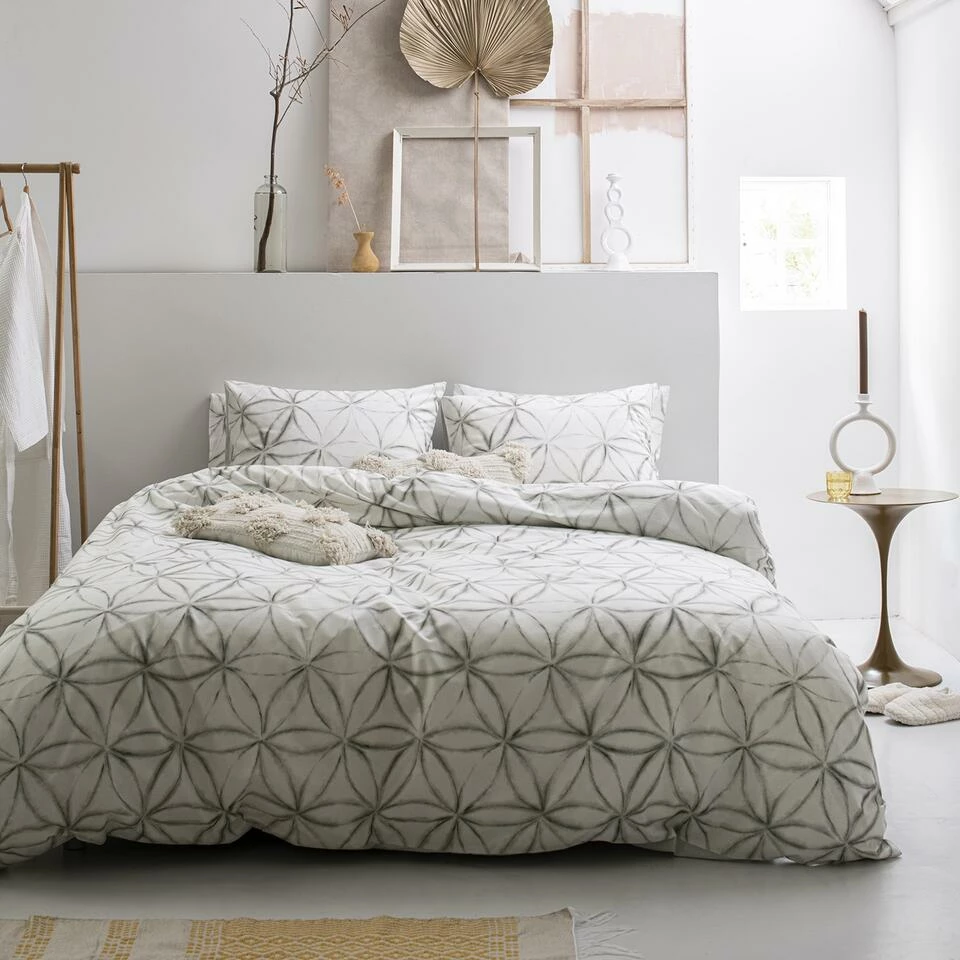 Cinderella Isolde - Dekbedovertrek - Katoen - 240x200/220 Cm - Off White 4 Cinderella Isolde - Dekbedovertrek - Katoen - 240x200/220 Cm - Off White - Afbeelding 2