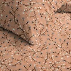 Cinderella Merel - Dekbedovertrek - Katoen - 240x200/220 Cm - Terra Rose -NL Beddengoed Verkoop 2024 1000055094 0102