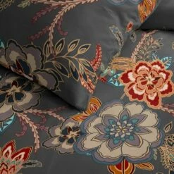 Cinderella Melanie - Dekbedovertrek - Katoen - 240x200/220 Cm - Anthracite -NL Beddengoed Verkoop 2024 1000055114 0102