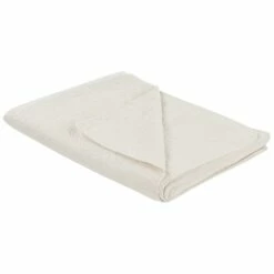 Beliani Sprei RUDKHAN - Beige Polyester