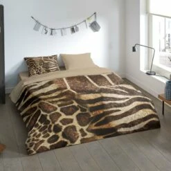 Pure Dekbedovertrek "Kinga" - Bruin - (140x220 Cm) -NL Beddengoed Verkoop 2024 1000060487 0101