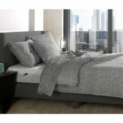 Zo! Home Zo Home Dekbedovertrek Dark Grey-2-persoons (200 X 200/220 Cm) -NL Beddengoed Verkoop 2024 1000060493 0103