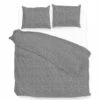 Zo! Home Zo Home Dekbedovertrek Dark Grey-2-persoons (200 X 200/220 Cm)