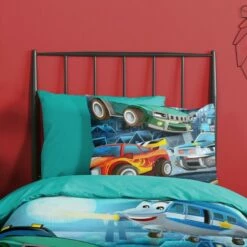 Good Morning Dekbedovertrek "Race" - Multi - (140x220 Cm) -NL Beddengoed Verkoop 2024 1000061612 0103