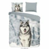 Good Morning Dekbedovertrek "Husky" - Grijs - (200x220 Cm) -NL Beddengoed Verkoop 2024 1000061624