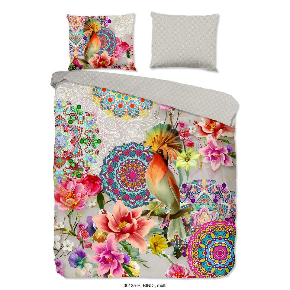 HIP Dekbedovertrek "Bindi" - Multi - (240x220 Cm) 3 HIP Dekbedovertrek "Bindi" - Multi - (240x220 Cm)