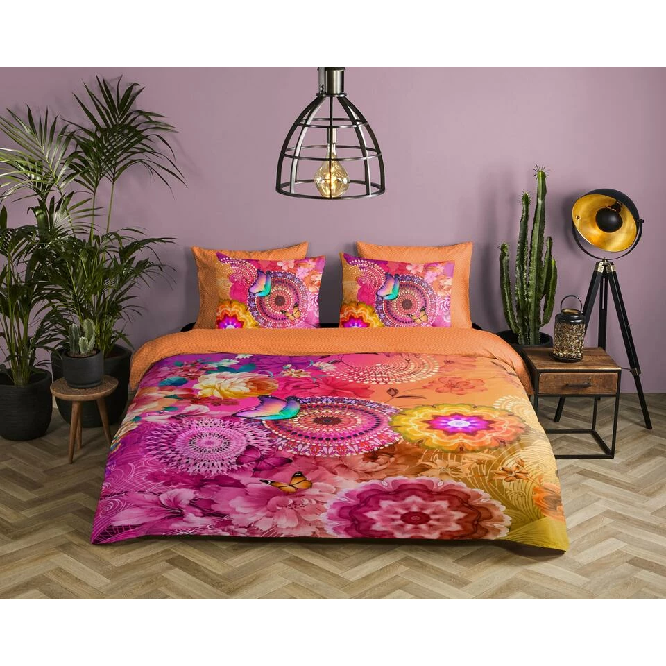 HIP Dekbedovertrek "Ziva" - Multi - (240x220 Cm) 4 HIP Dekbedovertrek "Ziva" - Multi - (240x220 Cm) - Afbeelding 2
