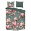 Good Morning Dekbedovertrek "Magnolia" - Groen - (240x220 Cm) 1 Good Morning Dekbedovertrek "Magnolia" - Groen - (240x220 Cm) -NL Beddengoed Verkoop 2024 1000063270