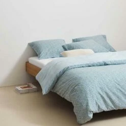 Marc O'Polo Dekbedovertrek Camo Nordic Blue-Lits-Jumeaux (260x220 Cm) -NL Beddengoed Verkoop 2024 1000063272 0103