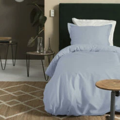 Cinderella Sundays - Dekbedovertrek - Satijn - 140x200/220 Cm - Soft Blue -NL Beddengoed Verkoop 2024 1000063535 0103