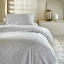 Damai Dekbedovertrek Ebba - Biologisch Katoen - 140x200/220 Cm - Off White -NL Beddengoed Verkoop 2024 1000064224 0102