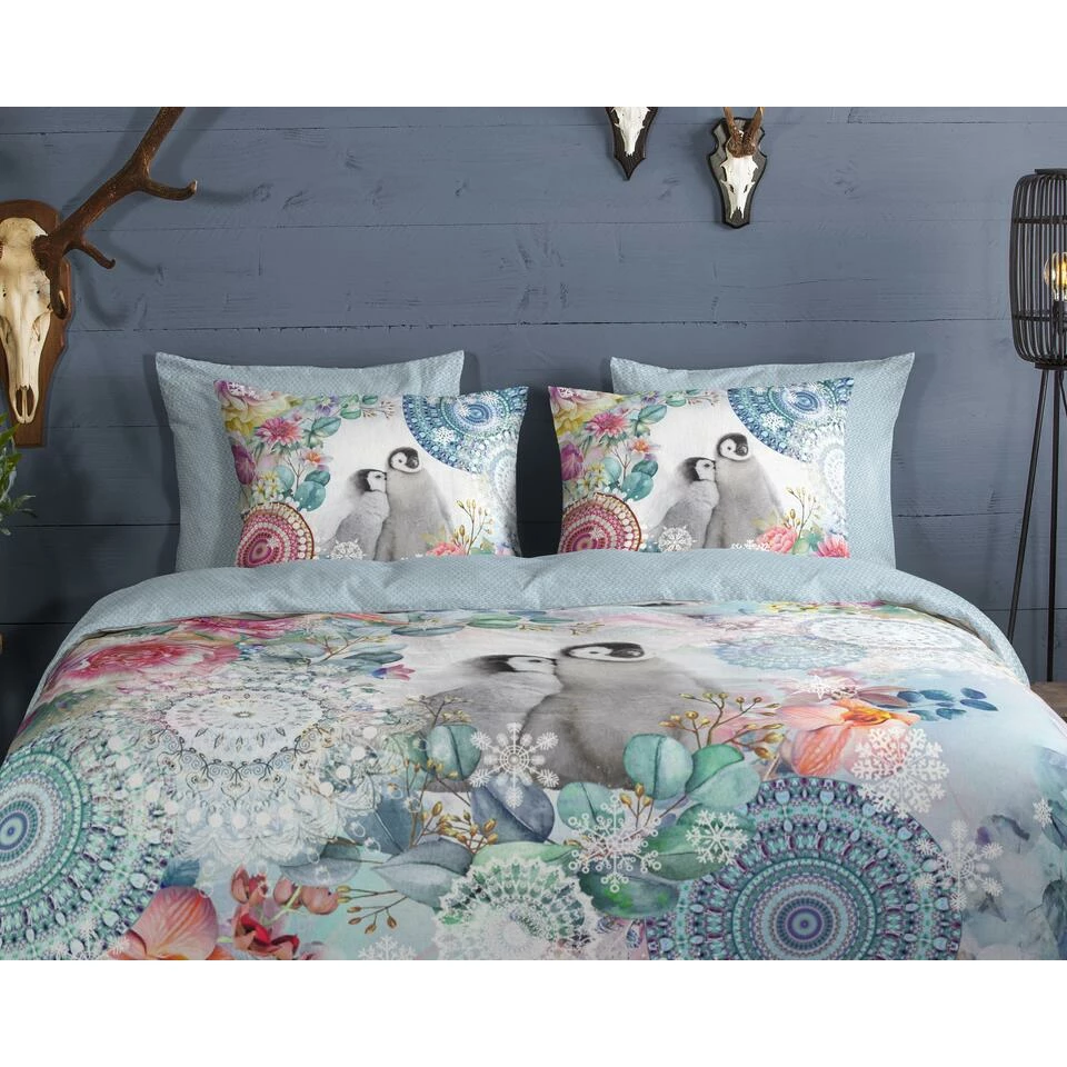 HIP Dekbedovertrek "Rachna" - Multi - (140x220 Cm) 5 HIP Dekbedovertrek "Rachna" - Multi - (140x220 Cm) - Afbeelding 3