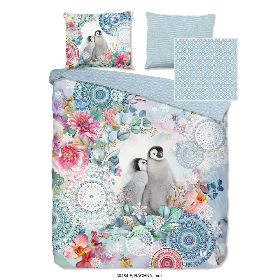 HIP Dekbedovertrek "Rachna" - Multi - (140x220 Cm) 3 HIP Dekbedovertrek "Rachna" - Multi - (140x220 Cm)